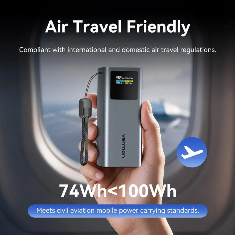 POWER BANK USB 20000MAH 100W/FKCH0 VENTION - Image 14