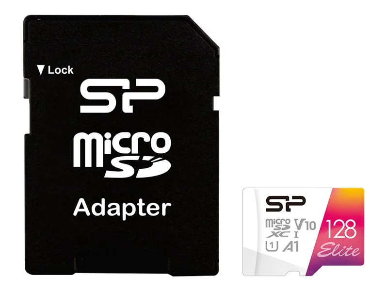 Silicon Power microSDHC UHS-I Memory Card Elite 128 GB microSDHC/SDXC Flash memory class 10 - Image 2