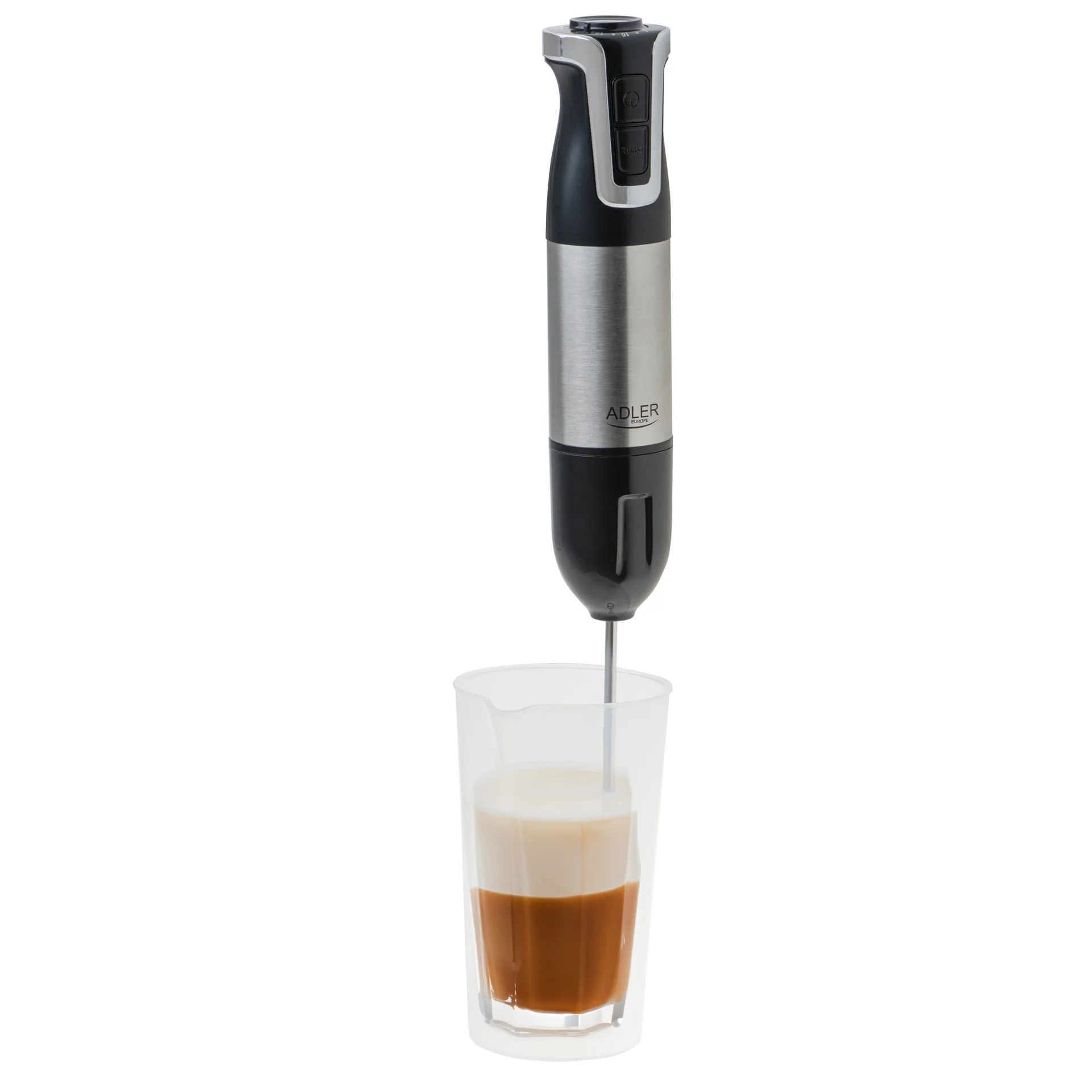 Adler   AD 4627   Hand Blender Set   1800 W   Number of speeds 20   Turbo mode   Chopper   Stainless Steel/Black - Image 9