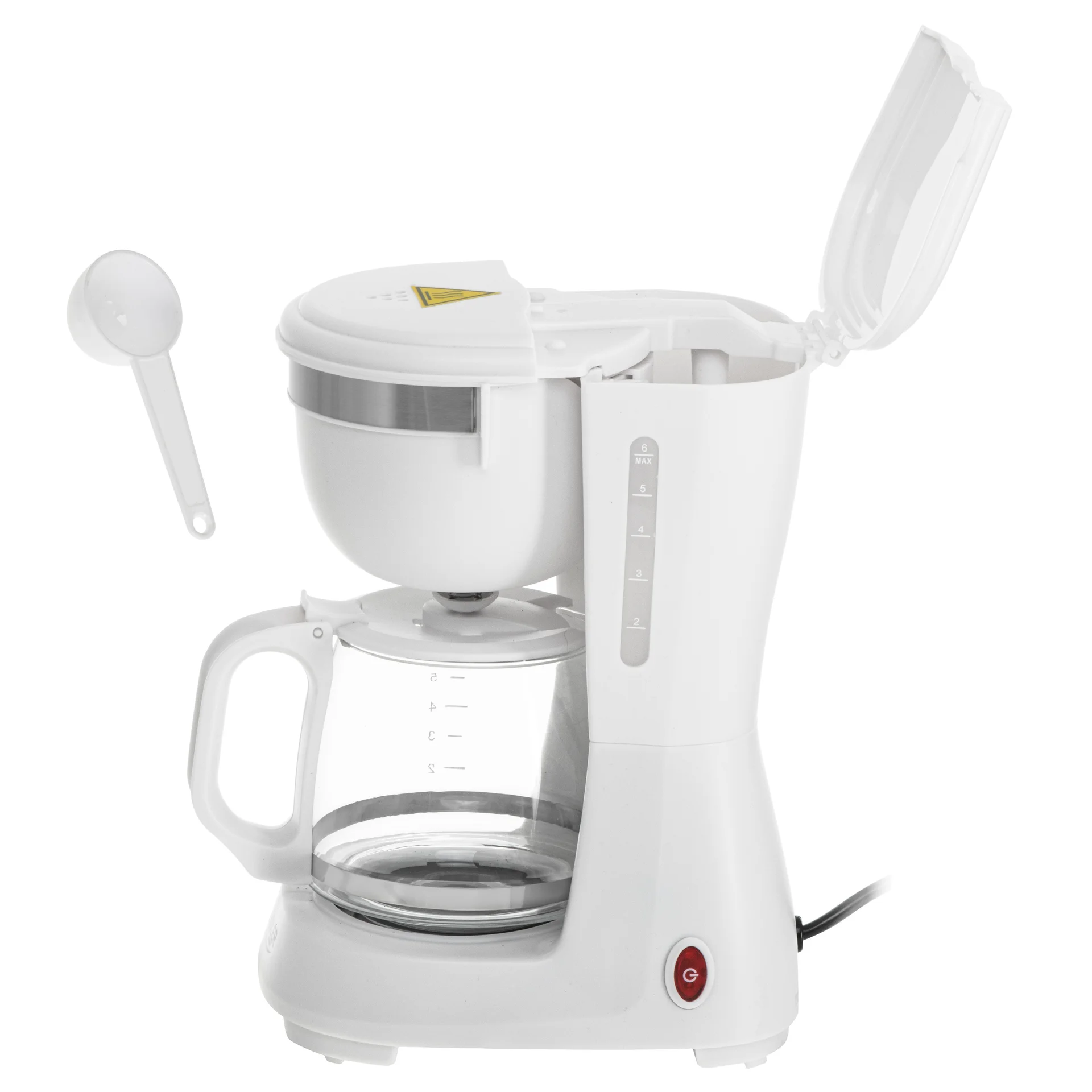 Adler Coffee Maker AD 4381w Drip 600 W White - Image 3
