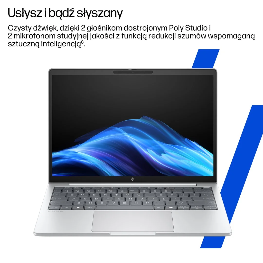 HP EliteBook 8 G1i Ultra 5 225U 16"WUXGA 400nits LBL AG 16GB DDR5 5600 SSD512 Intel Arc Cam 5M+IR+ISP 62Wh W11Pro Aluminium Glacier Silver 3Y OnSite - Image 8