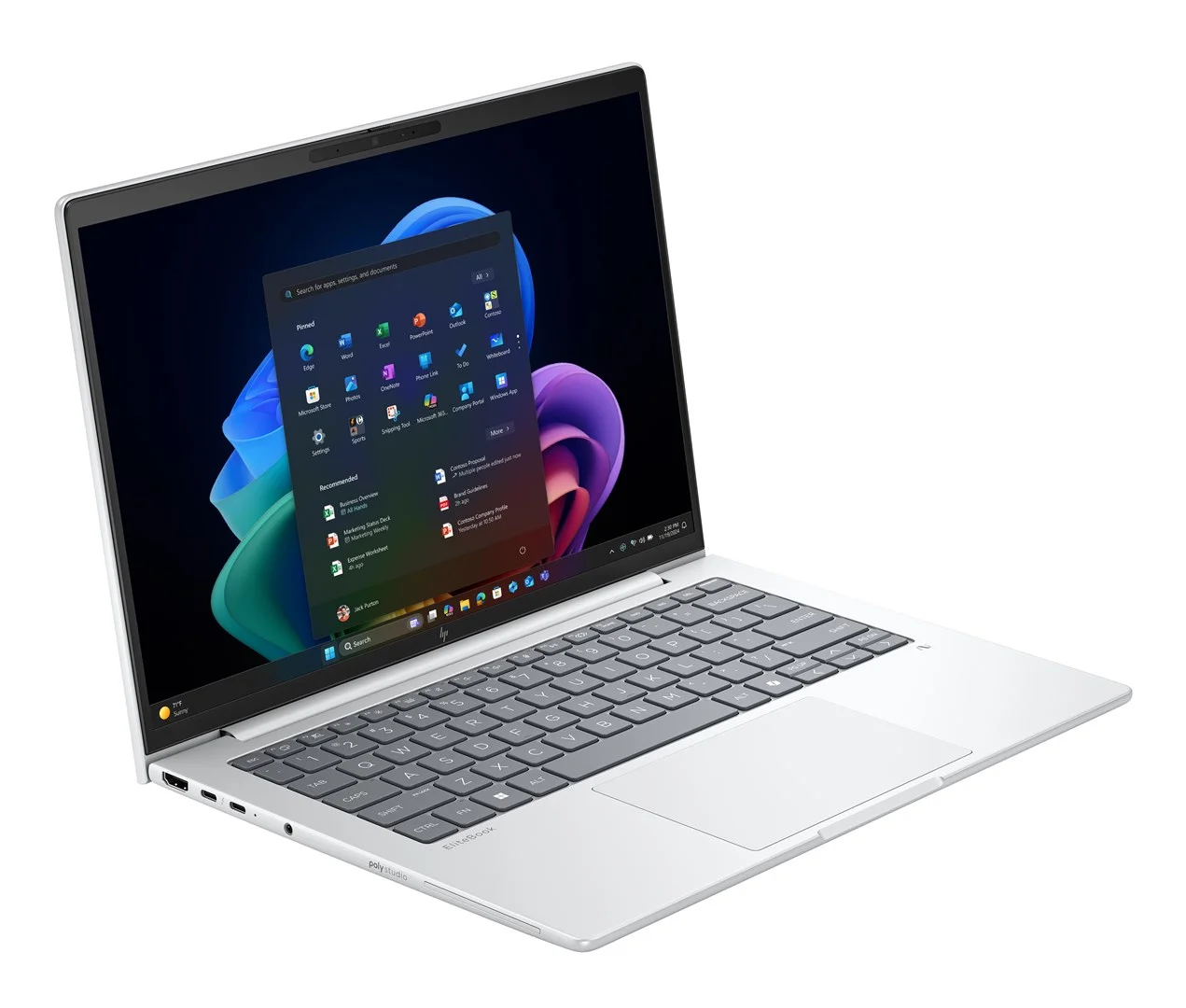 HP EliteBook 8 G1a Ryzen AI 7 PRO 350 14.0"WUXGA IPS 400nits AG 32GB DDR5 5600 SSD1TB Radeon 860M Cam IR 5 Mpx AI 62Wh W11Pro 3Y Onsite - Image 2