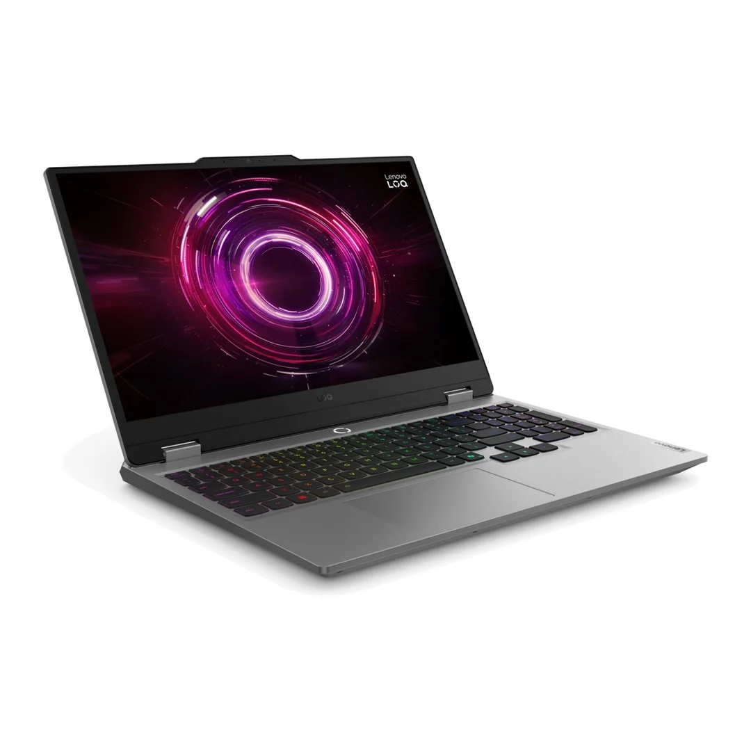 Lenovo LOQ 15AHP10 Ryzen 7 250 15.6" FHD IPS 300 nits 144Hz AG 16GB DDR5 5600 512GB SSD GeForce RTX 5050 8GB 5.0MP camera 60Wh Windows 11 Luna Grey - Image 1