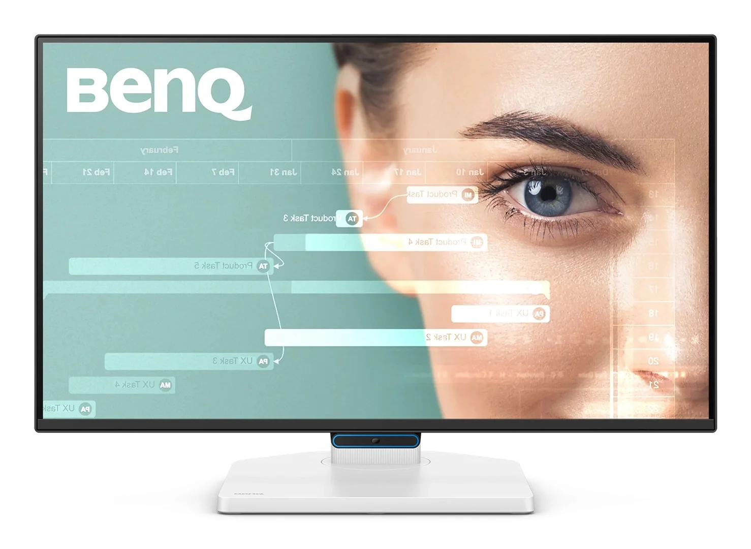 BenQ GW2490TC computer monitor 61 cm (24") 1920 x 1080 pixels Full HD LED Black, White - Image 5
